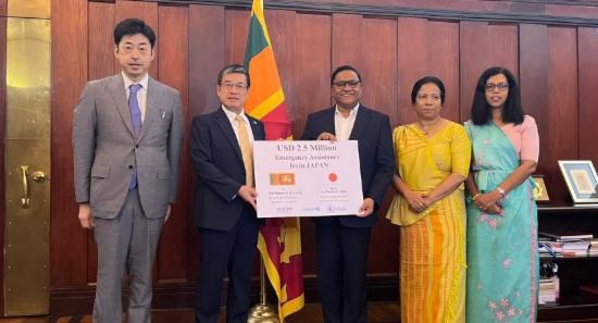 Japan Formally Conveys USD 2.5M Aid Decision